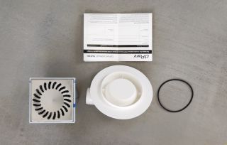 Душевой трап Paini 425NXL с решёткой Sun 13см хром глянец